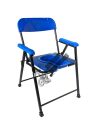 WESTIE 96F Mild Steel Commode Chair with Front Cut